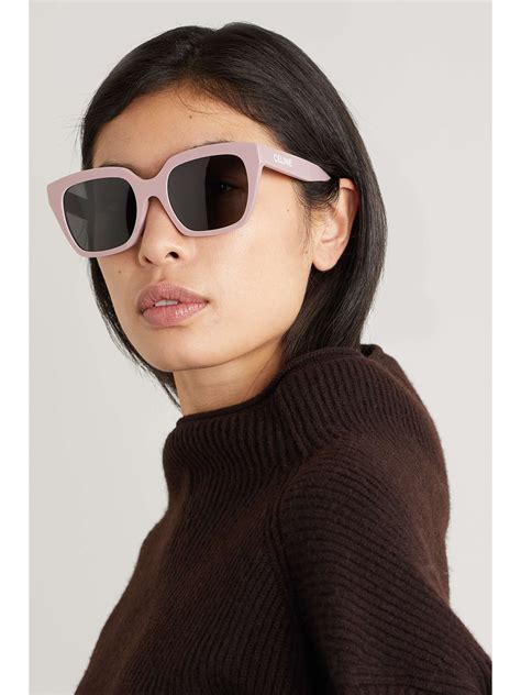 celine oversized square-frame acetate sunglasses|celine sunglasses price.